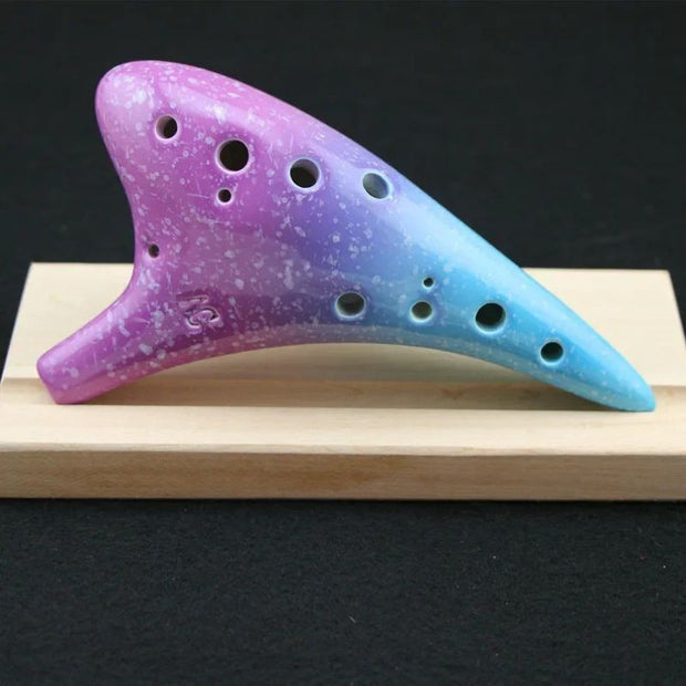 ocarina bleu et violet