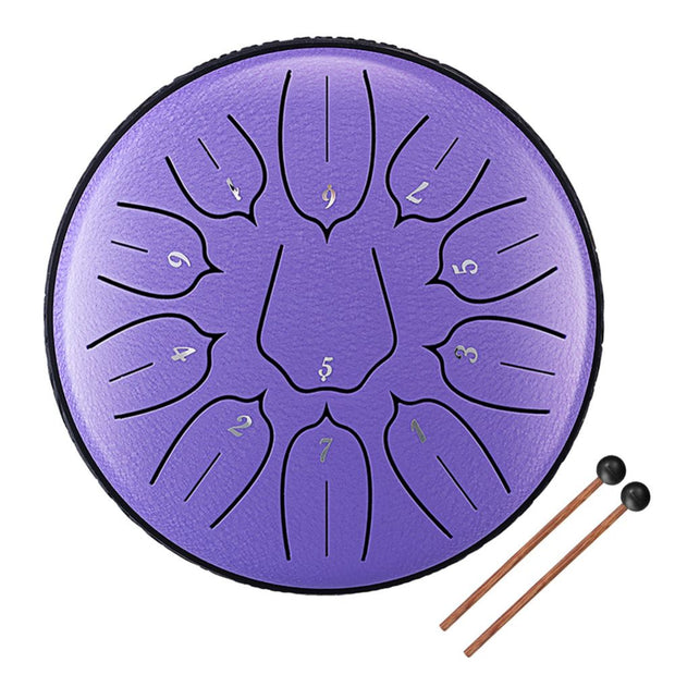 tongue drum violet